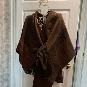 Woolrich Reversible Brown wrap